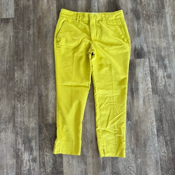 Zara Ponte Dress Pants Yellow Pants - Picture 5 of 5